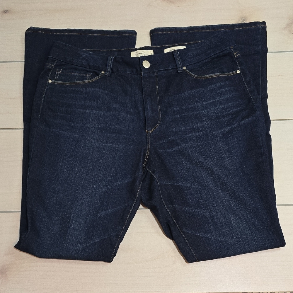 Jessica Simpson Uptown Slim Flare Leg Jeans